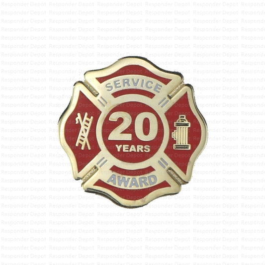 Fire Service Award - 20 Years