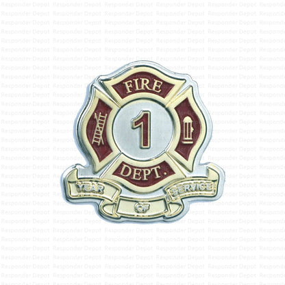 Fire Dept. Years of Service - 1 Year