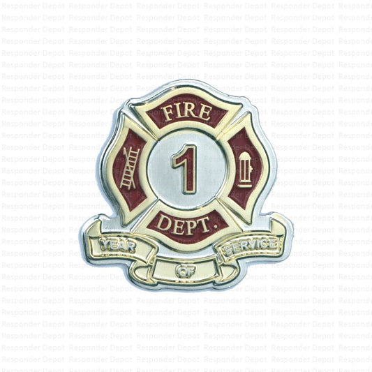 Fire Dept. Years of Service - 1 Year