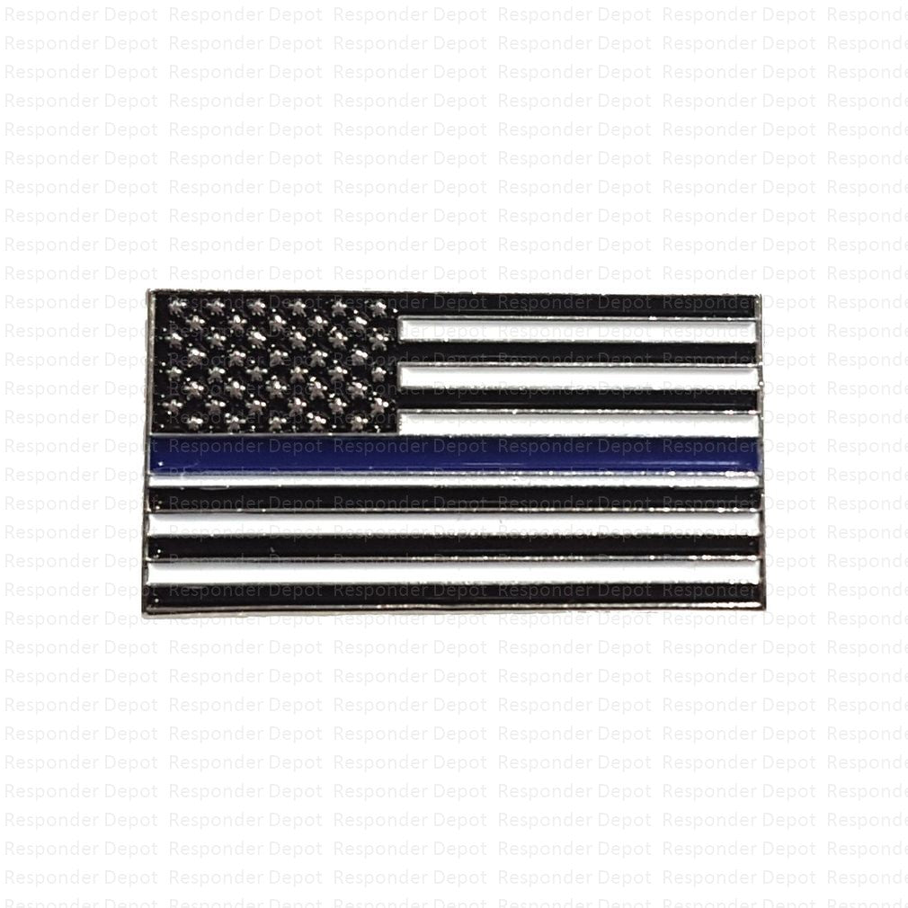 American Flag- Blue Line