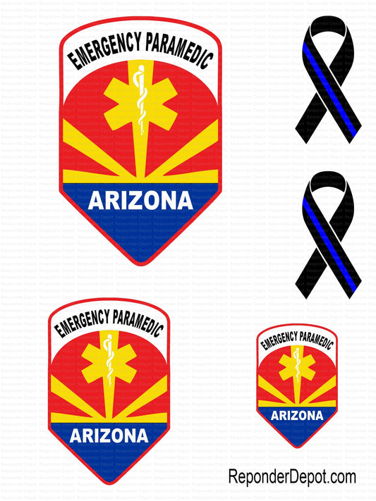 AZ Paramedic Decal Set