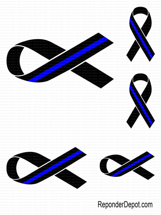 Security Line Ribbons Police & Security - Police - Decals & Magnets – Responder Depot