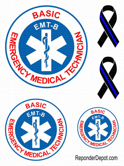 EMT - Basic Decal Set