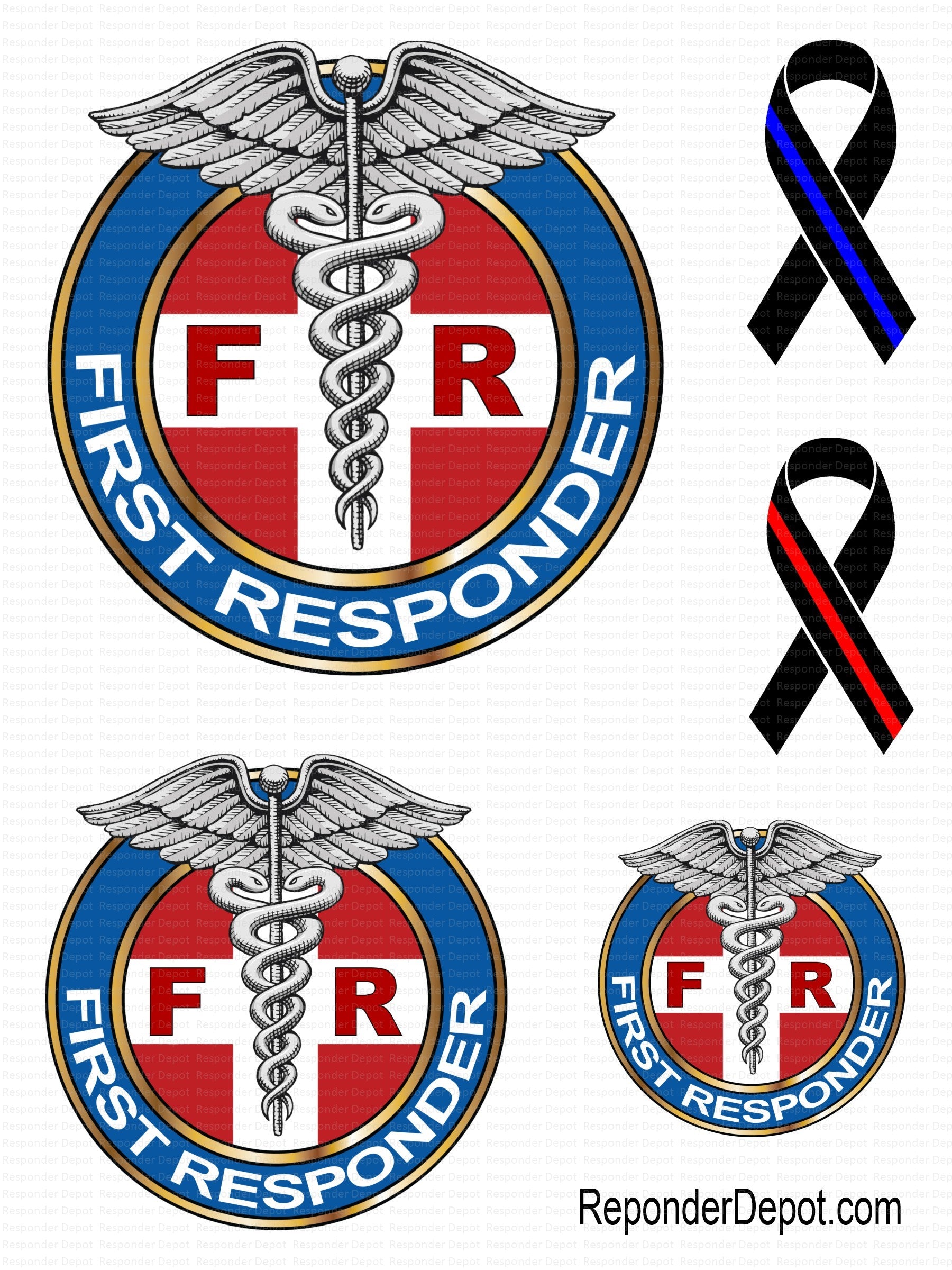 First Responder Decal Set – Responder Depot