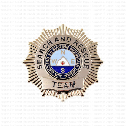 SAR Badge - Gold