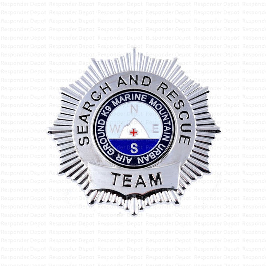 SAR Badge - Silver