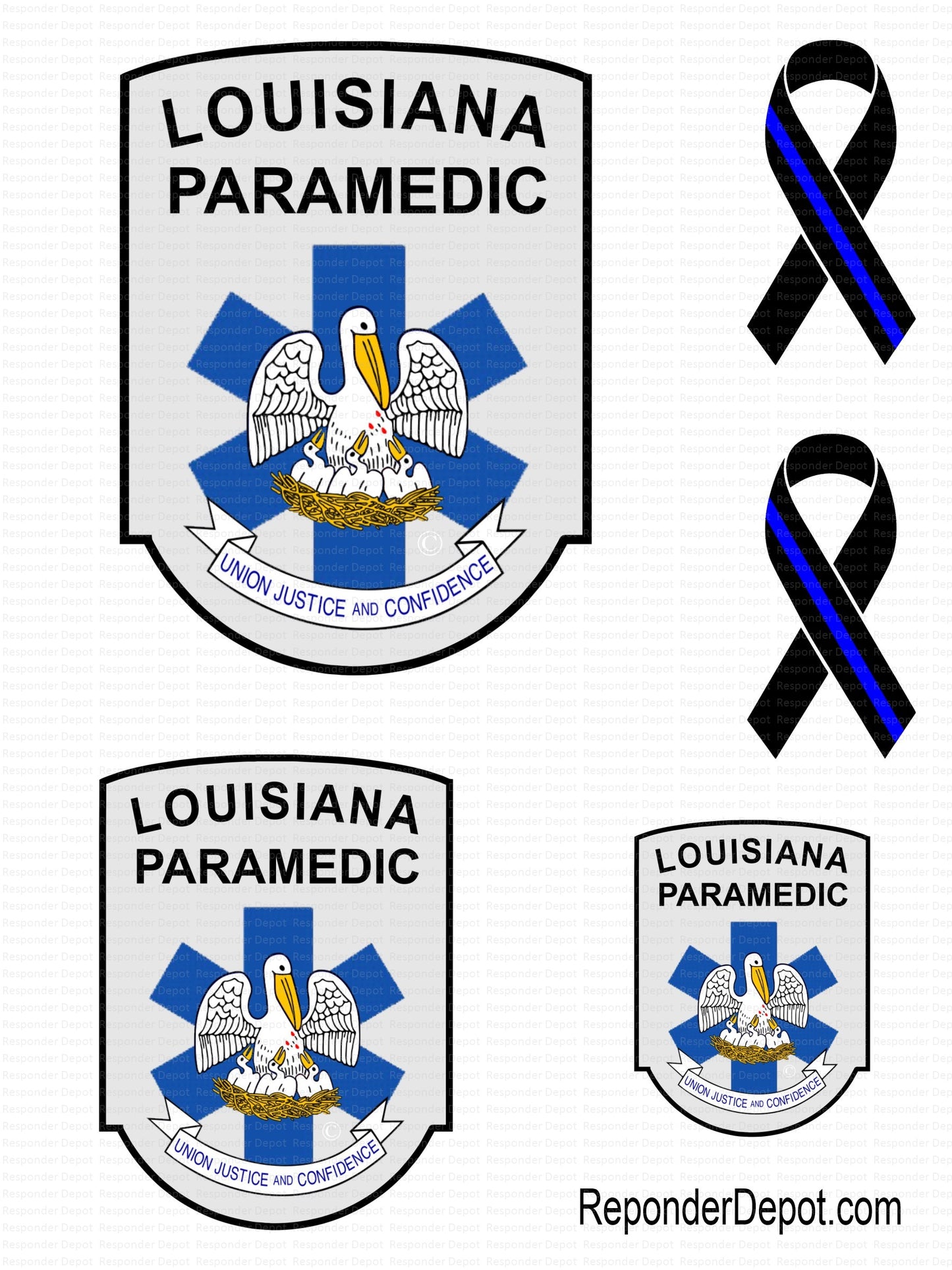 LA - Paramedic Decal Set