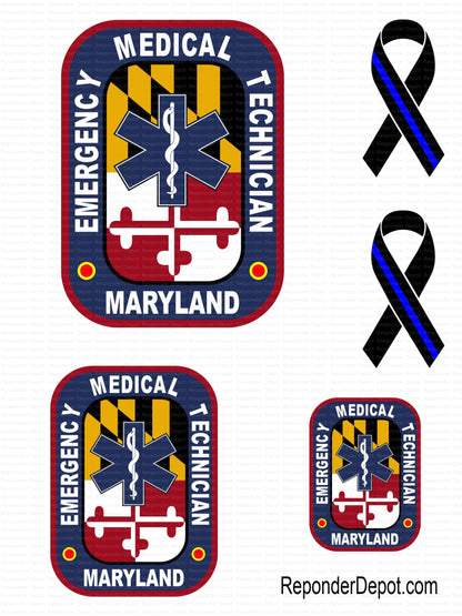 MD - EMT Decal Set