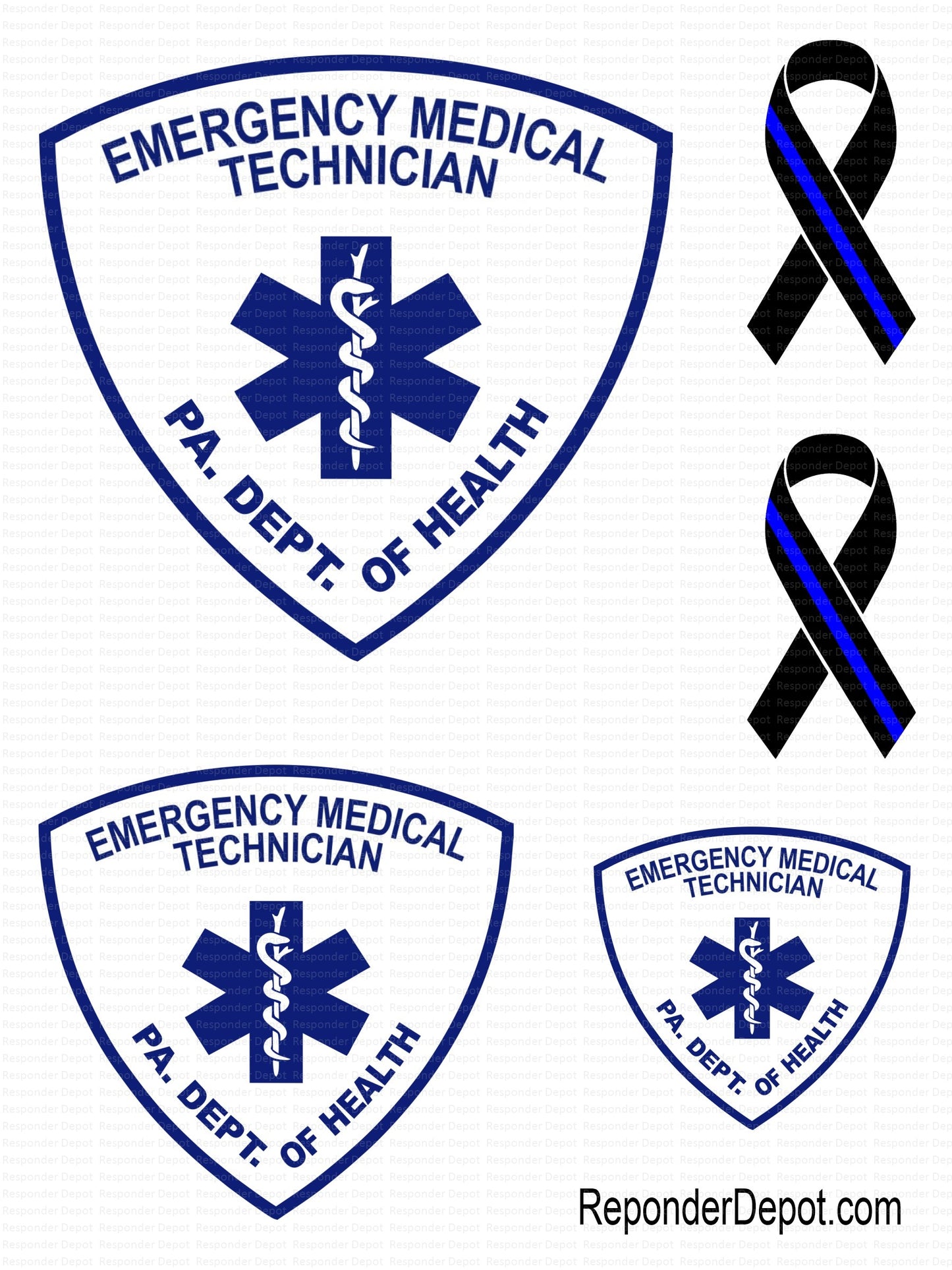 PA - EMT Decal Set
