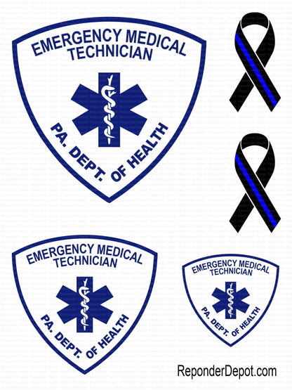 PA - EMT Decal Set