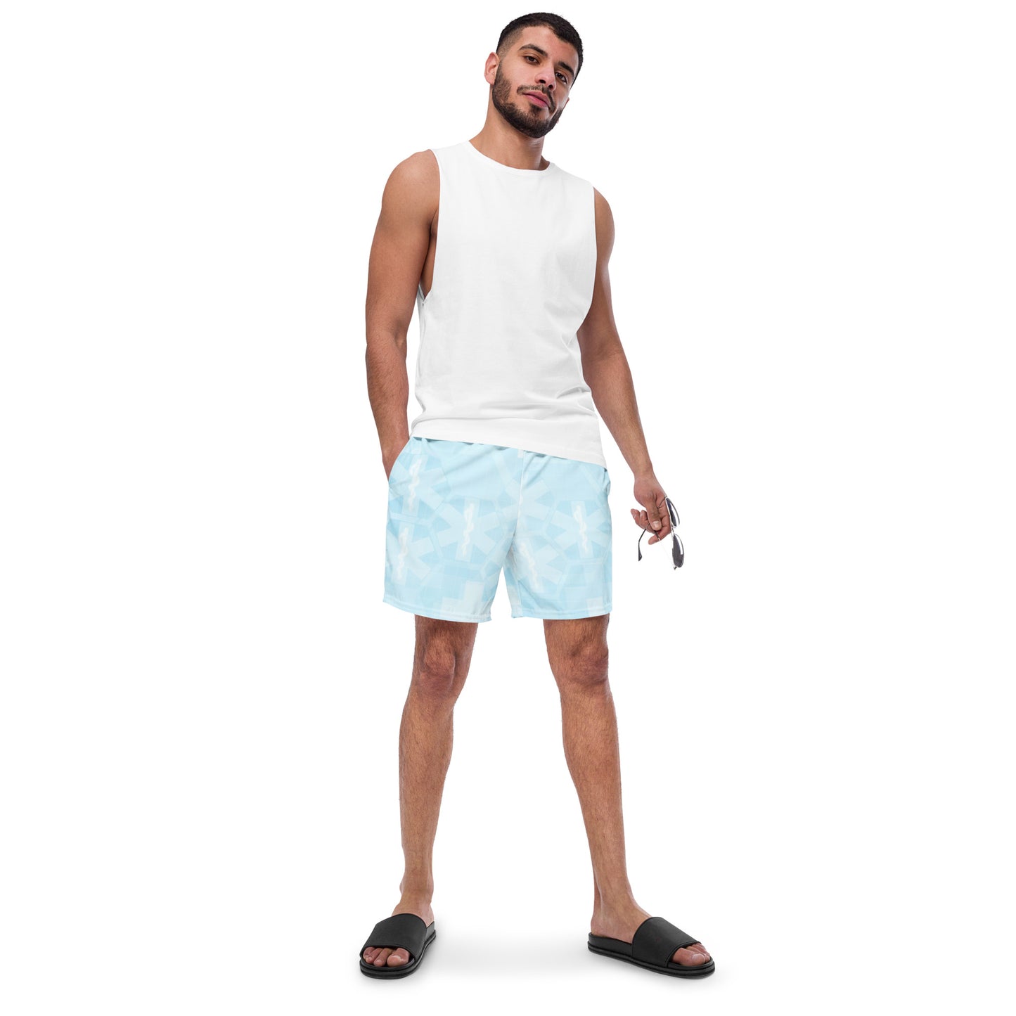 Star of Life & Cross Swim Trunks
