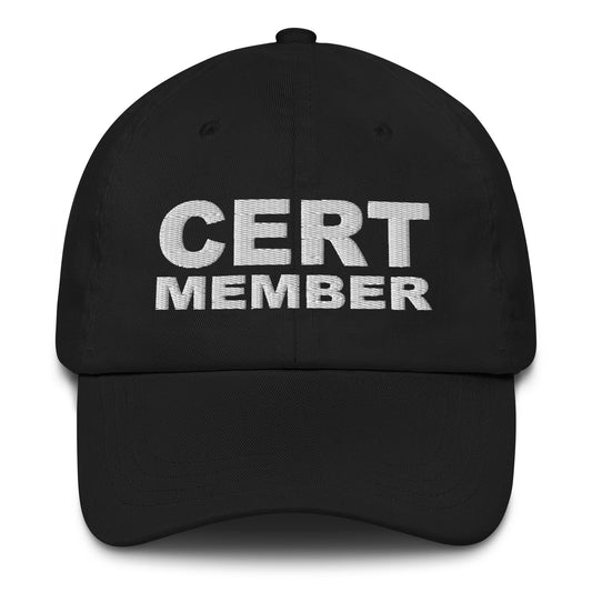 CERT Member Baseball Cap