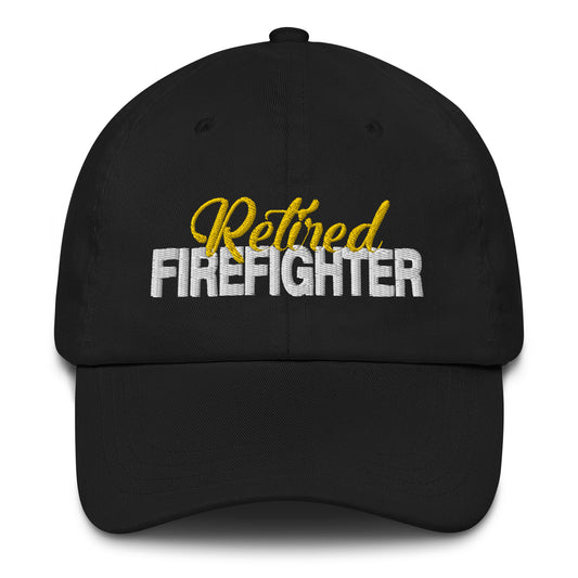 Retired Firefighter Baseball Cap