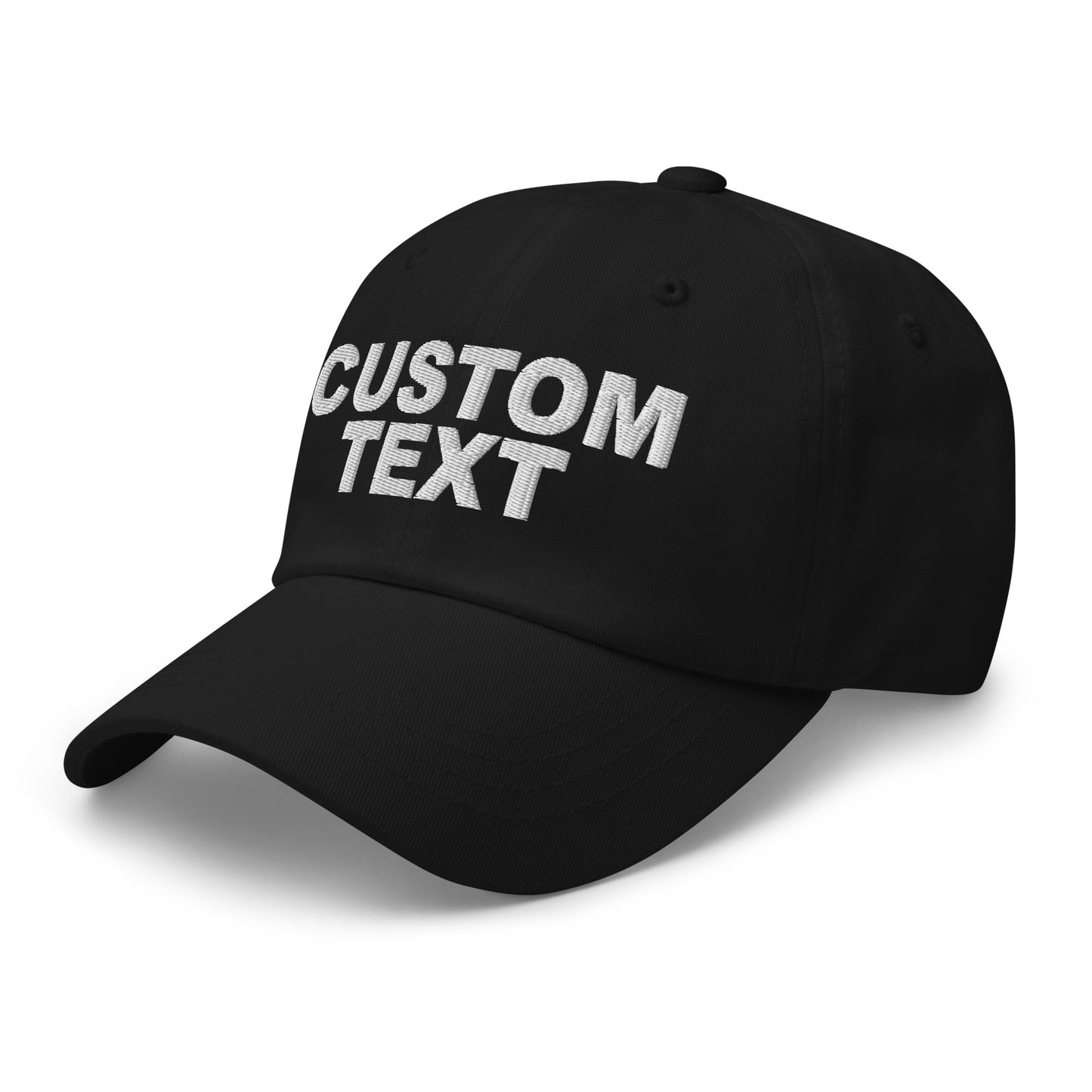 Custom Text Baseball Cap