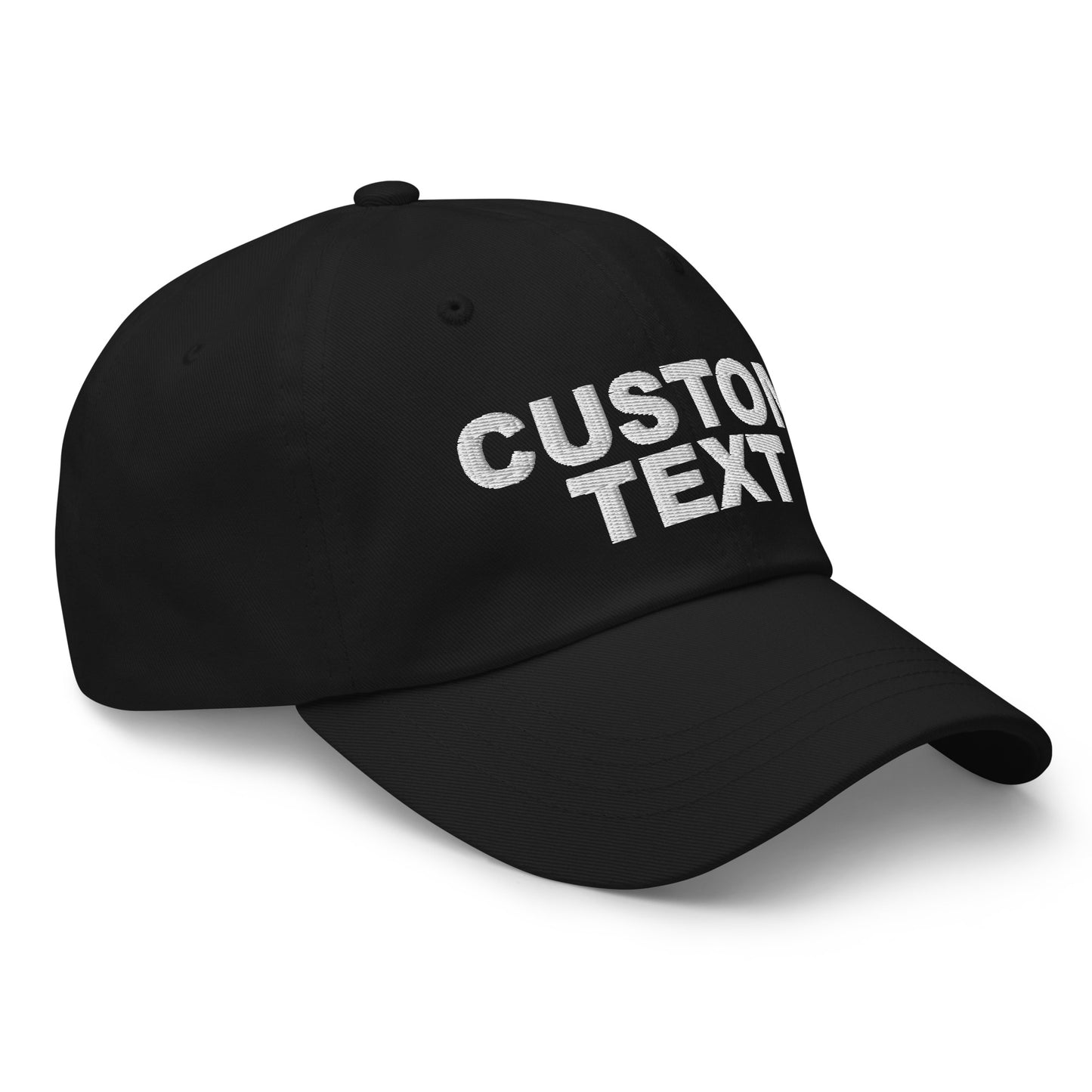 Custom Text Baseball Cap