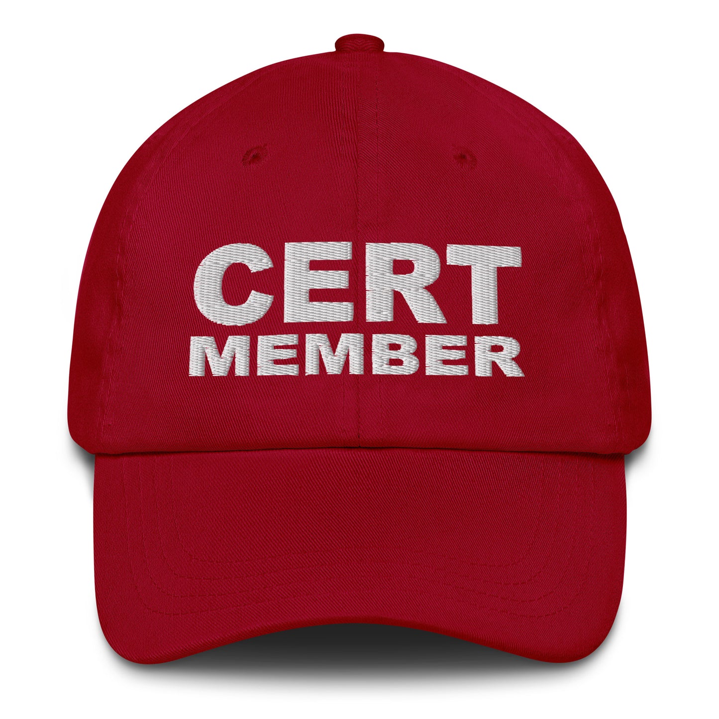 CERT Member Baseball Cap