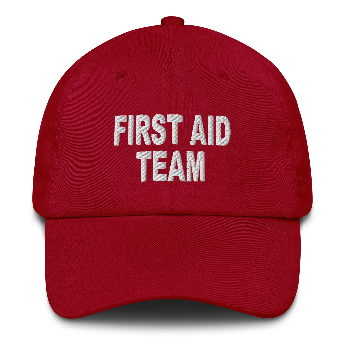 First Aid Team Baseball Cap