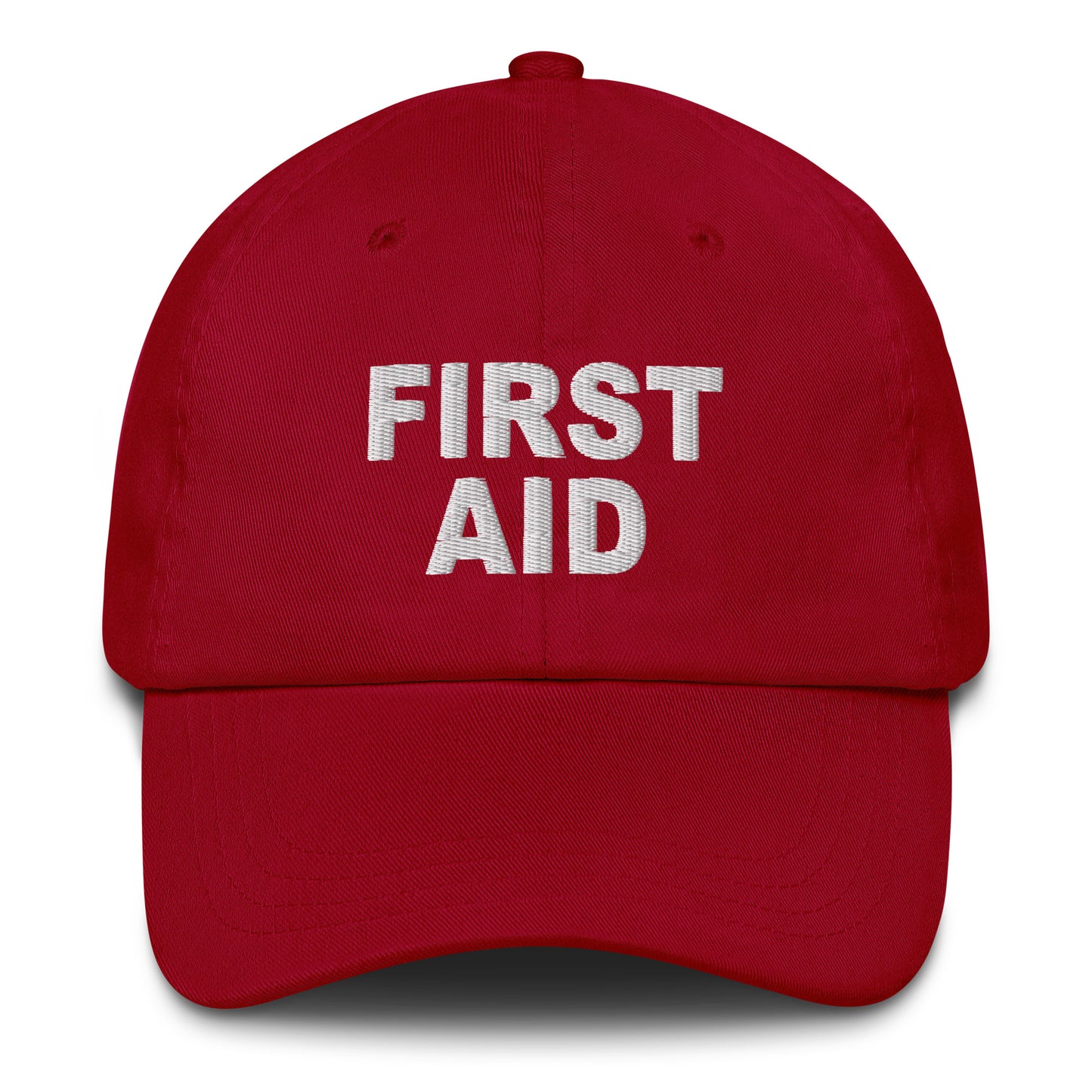 First Aid Baseball Cap