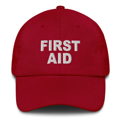 First Aid Baseball Cap