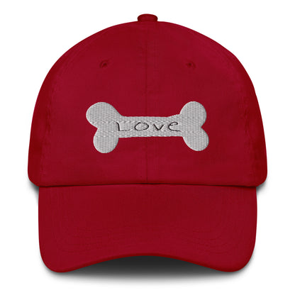 Love Bone Baseball Cap