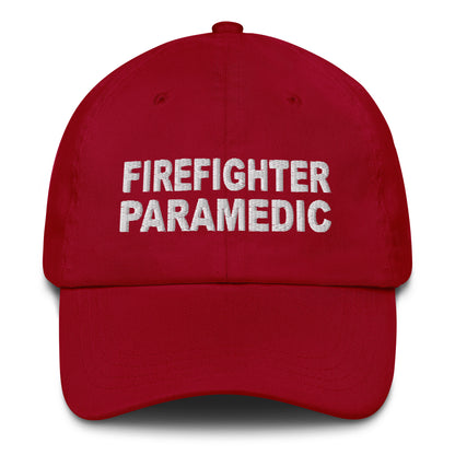 Firefighter Paramedic Baseball Cap