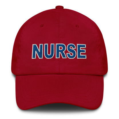 Nurse Baseball Cap Blue
