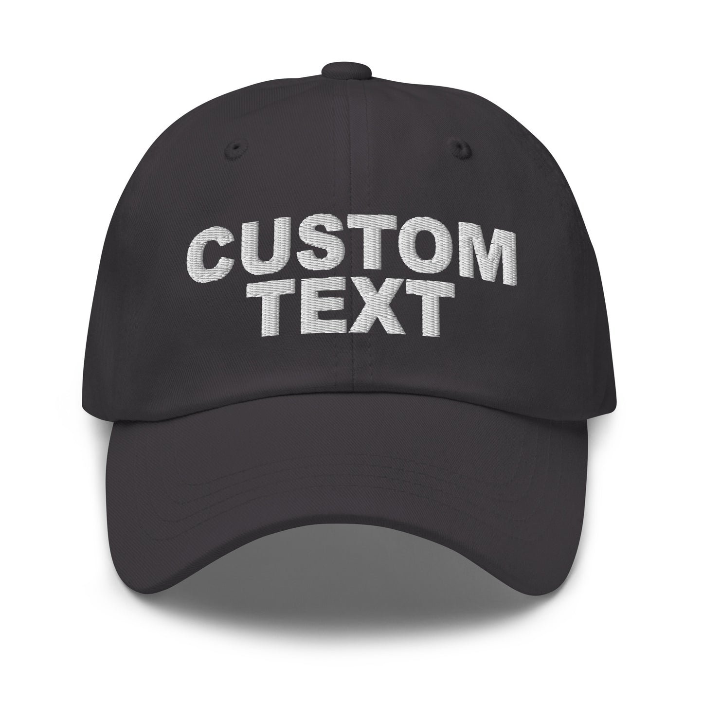 Custom Text Baseball Cap