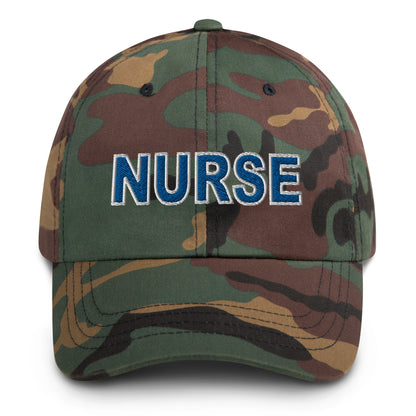 Nurse Baseball Cap Blue