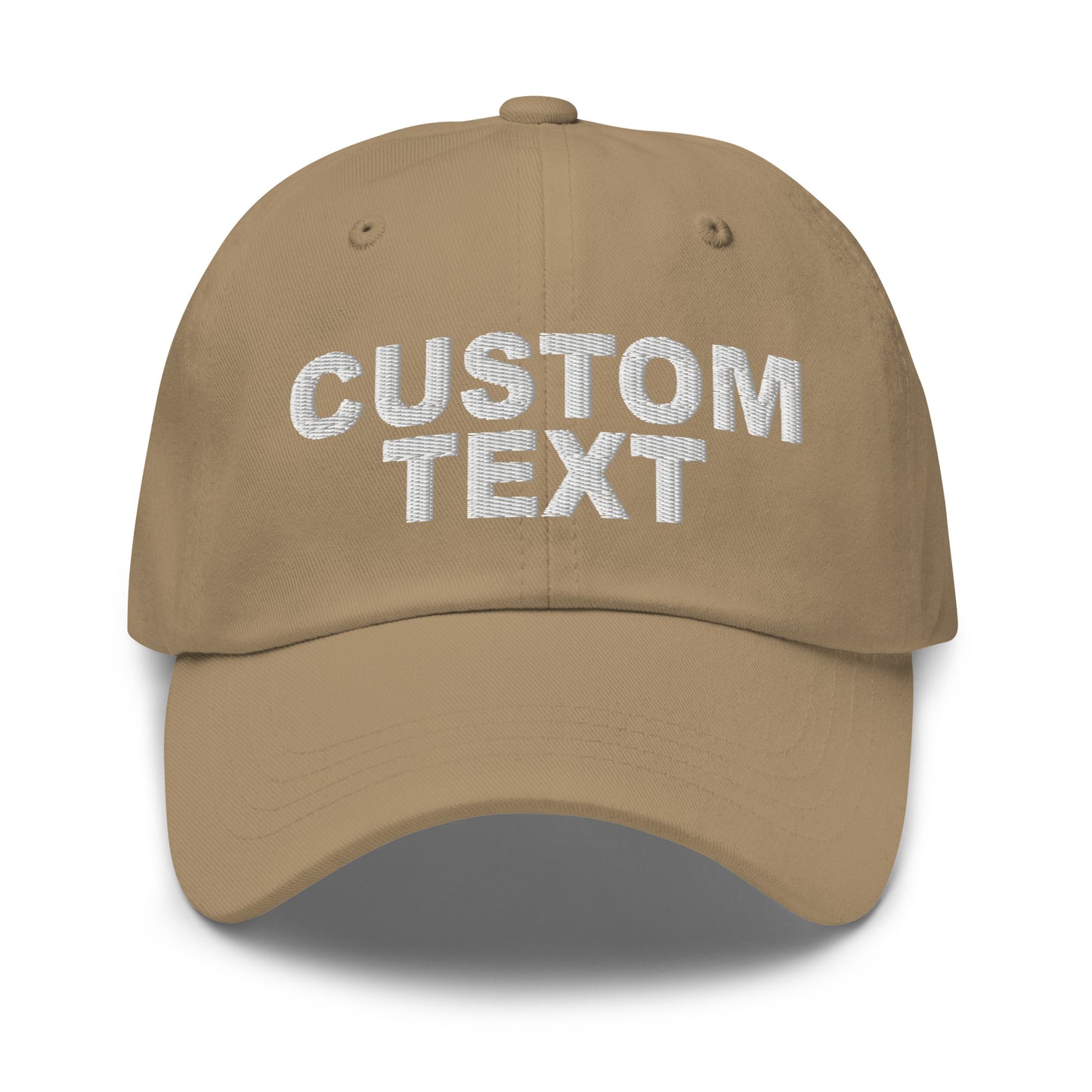 Custom Text Baseball Cap