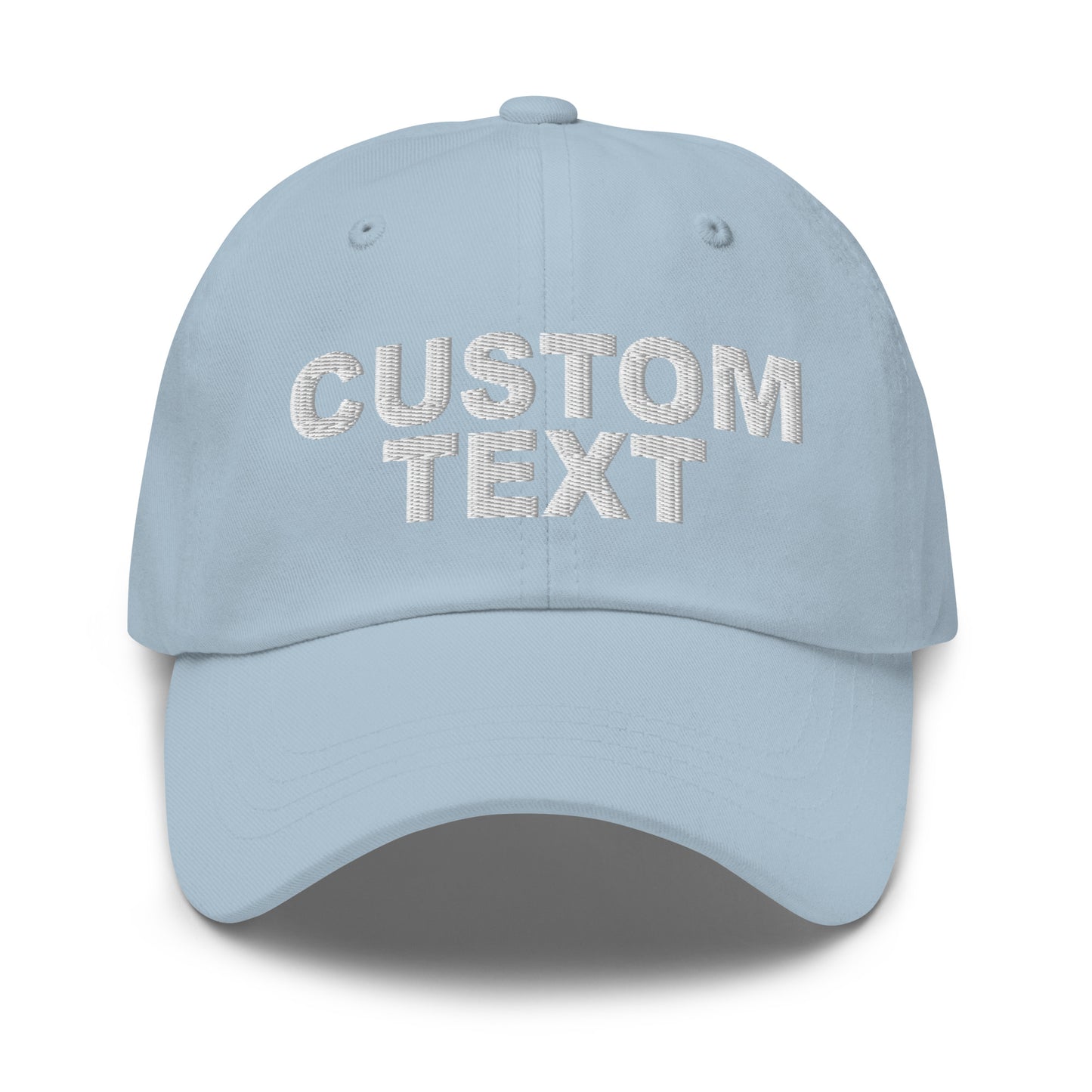 Custom Text Baseball Cap