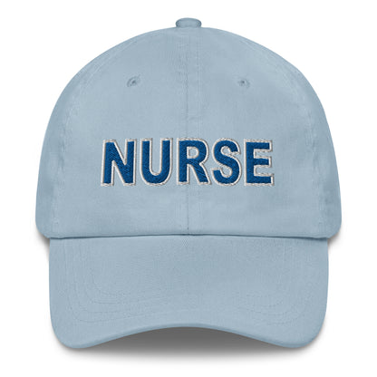 Nurse Baseball Cap Blue