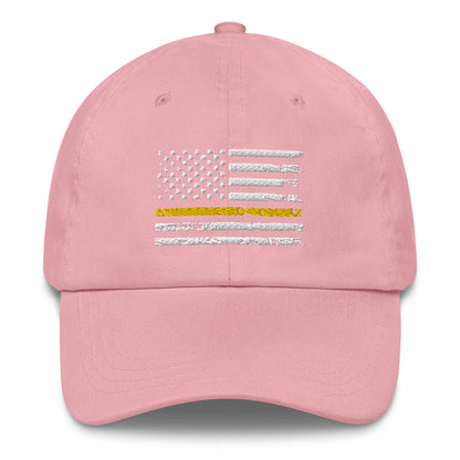 Yellow Line Flag Baseball Cap