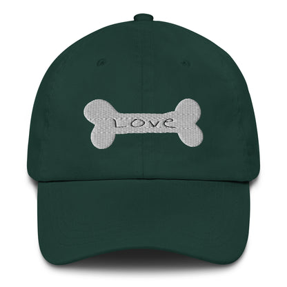 Love Bone Baseball Cap
