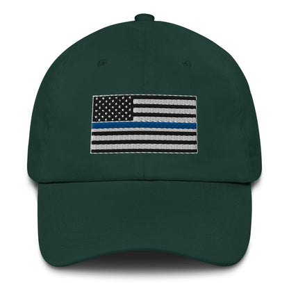 Blue Line Baseball Cap