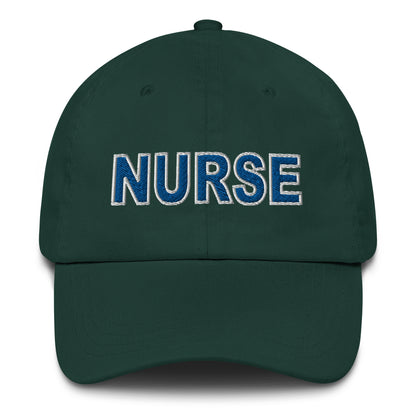 Nurse Baseball Cap Blue