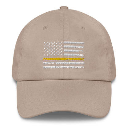 Yellow Line Flag Baseball Cap