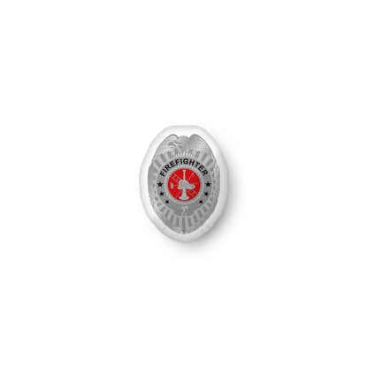 Firefighter Badge Pillow