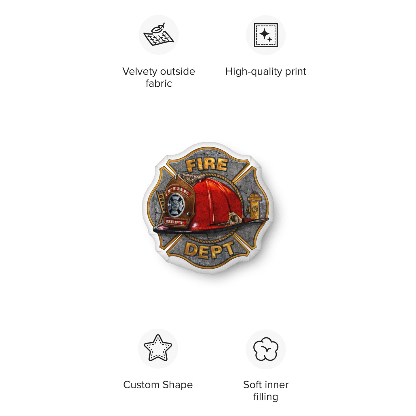 Fire Dept. Pillow