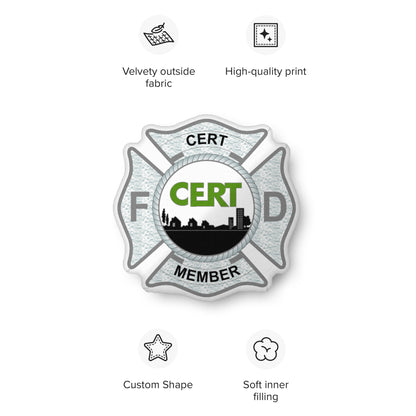 CERT Badge FD Pillow