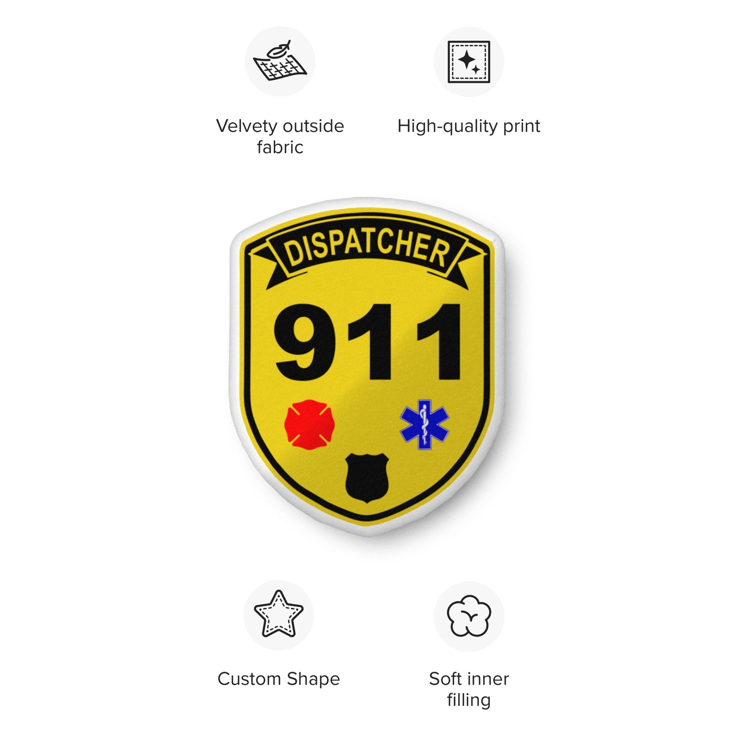Dispatcher 911 Pillow