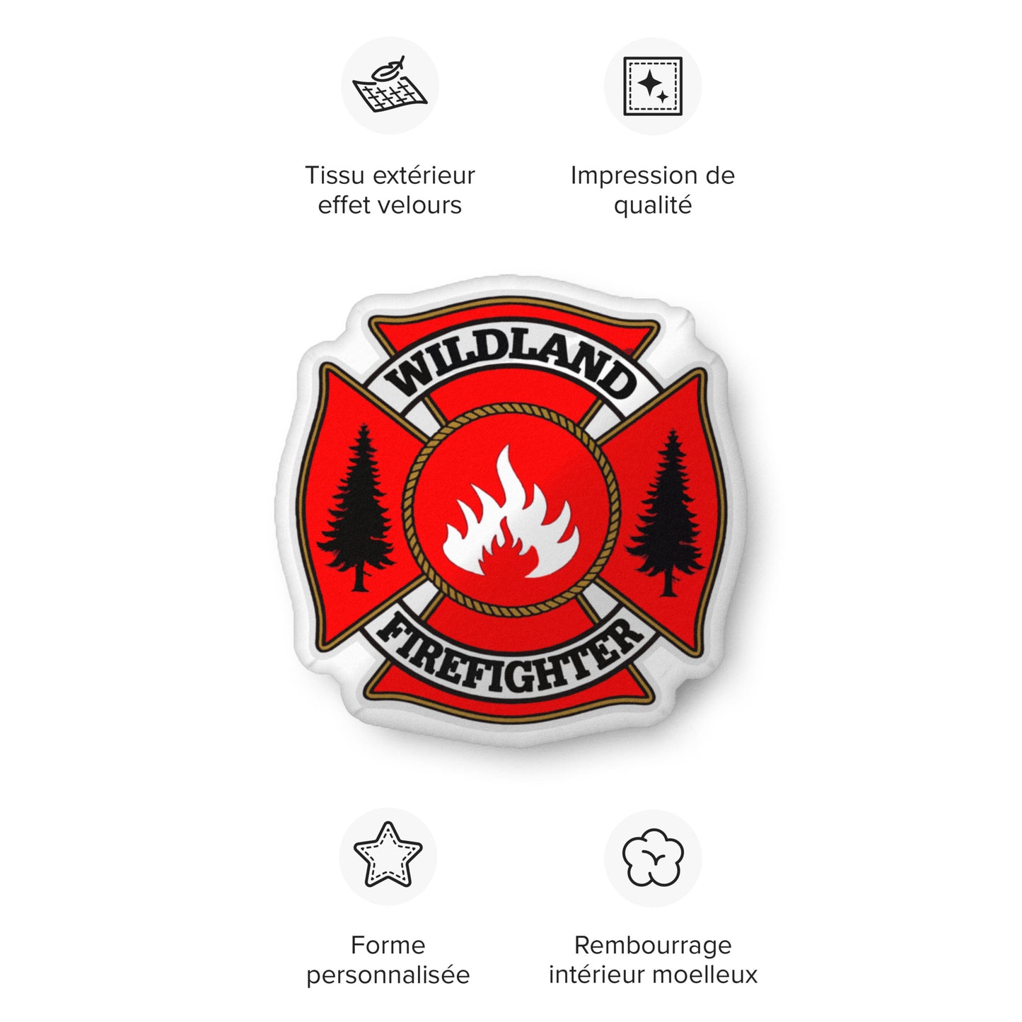 Wildland Firefighter Pillow