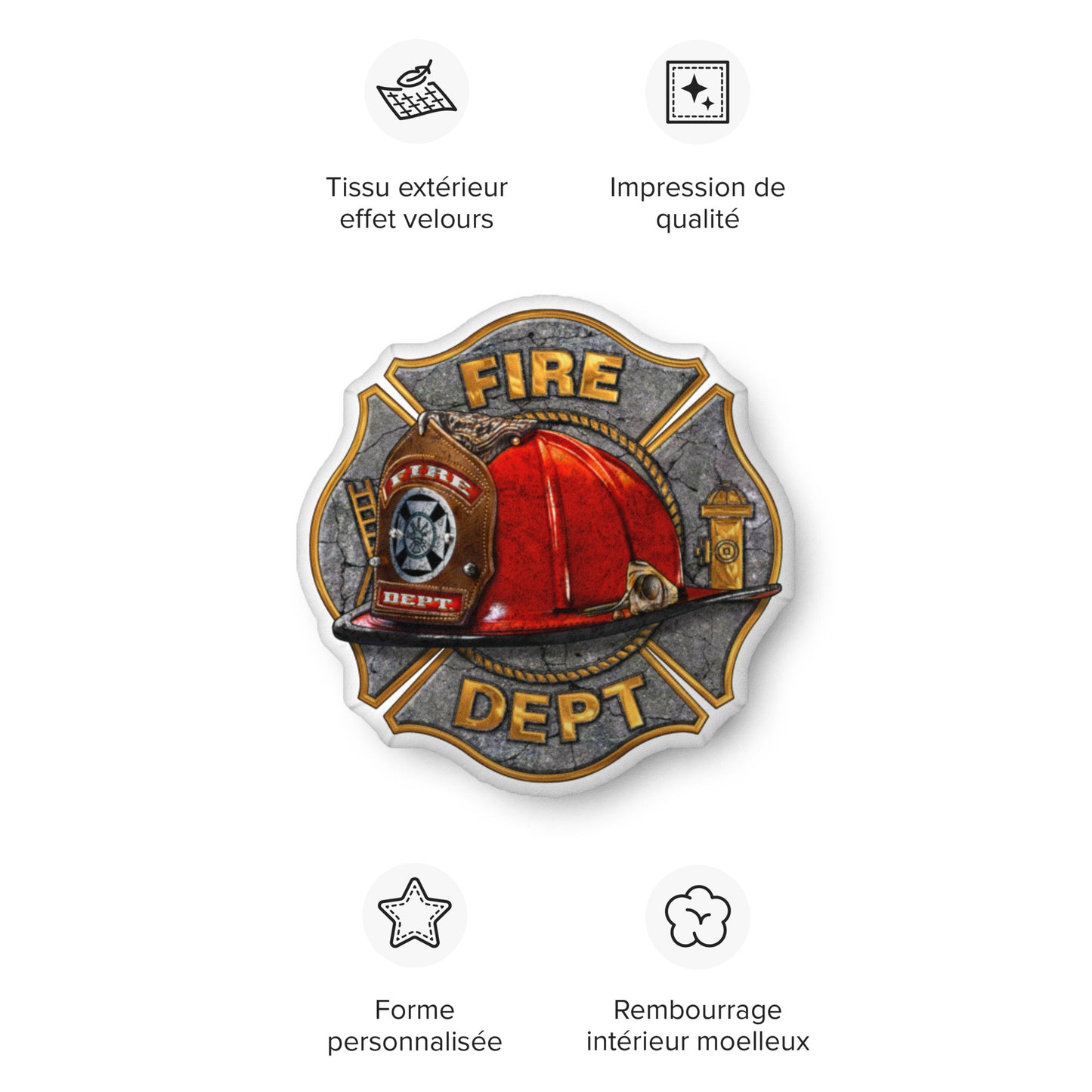 Fire Dept. Pillow