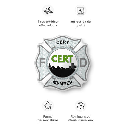 CERT Badge FD Pillow