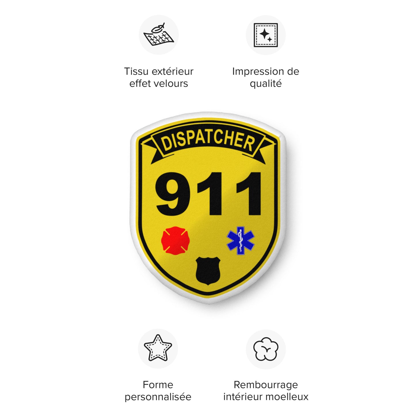 Dispatcher 911 Pillow