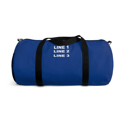 Custom EMS Duffle Duty Gym Bag
