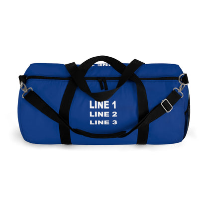 Custom EMS Duffle Duty Gym Bag