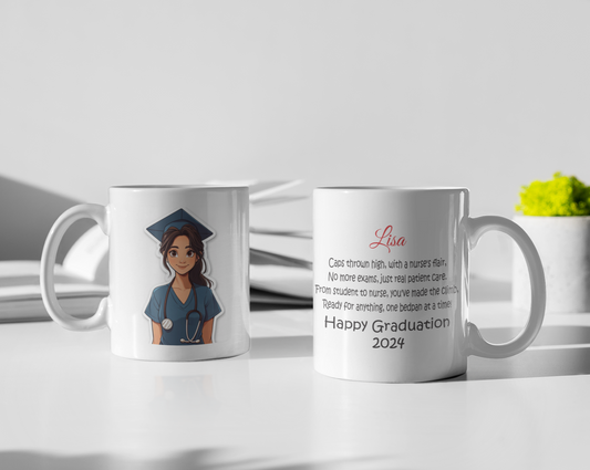 Student Nurse Grad Mug - Custom